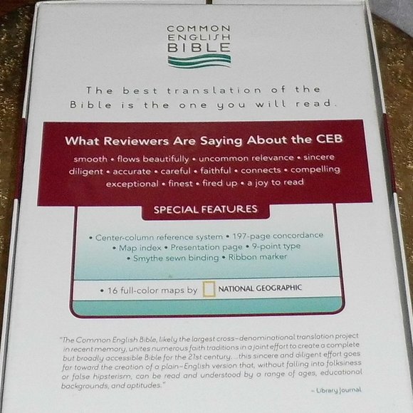 Reference Bible - Brand New - Picture 2 of 5